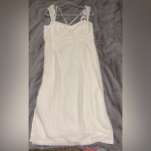 Anthropologie white dress
